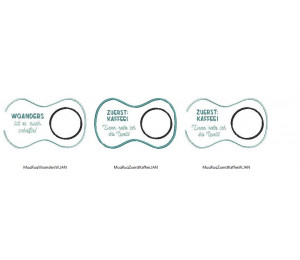 Stickserie ITH - Mug Rug 23x Freche Sprüche